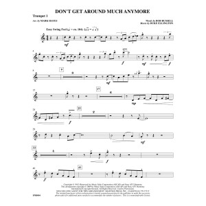 Don't Get Around Much Anymore (arr. Mark Hayes) - Trumpet 1