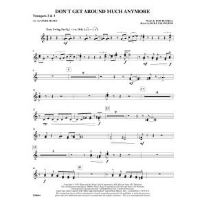 Don't Get Around Much Anymore (arr. Mark Hayes) - Trumpet 2 & 3