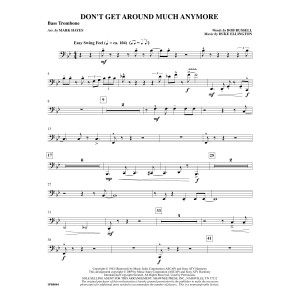 Don't Get Around Much Anymore (arr. Mark Hayes) - Bass Trombone