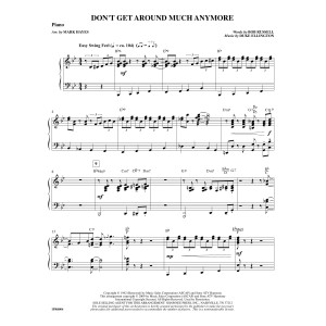 Don't Get Around Much Anymore (arr. Mark Hayes) - Piano
