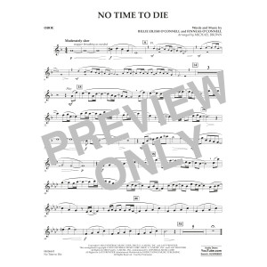 No Time to Die (from No Time To Die) (arr. Michael Brown) - Oboe