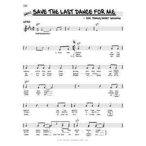Save The Last Dance For Me