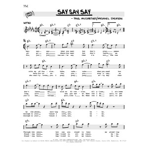 Say Say Say