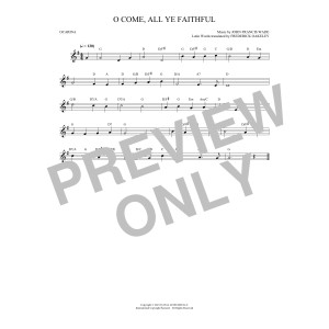 O Come, All Ye Faithful