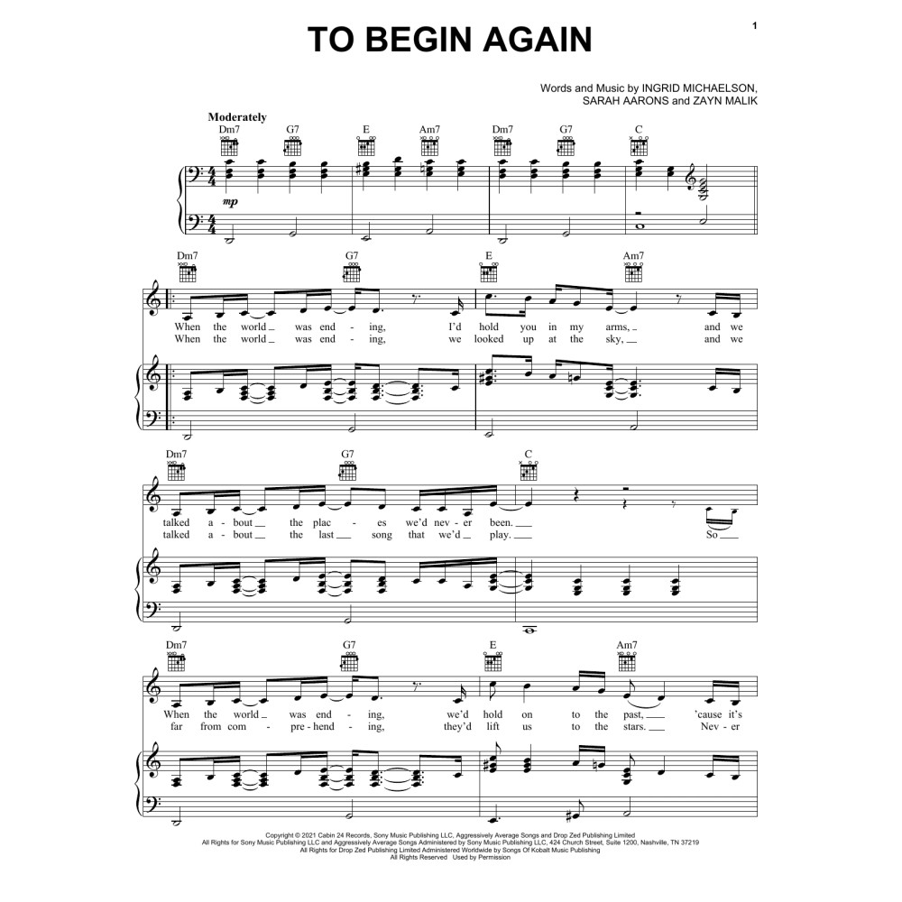 To Begin Again