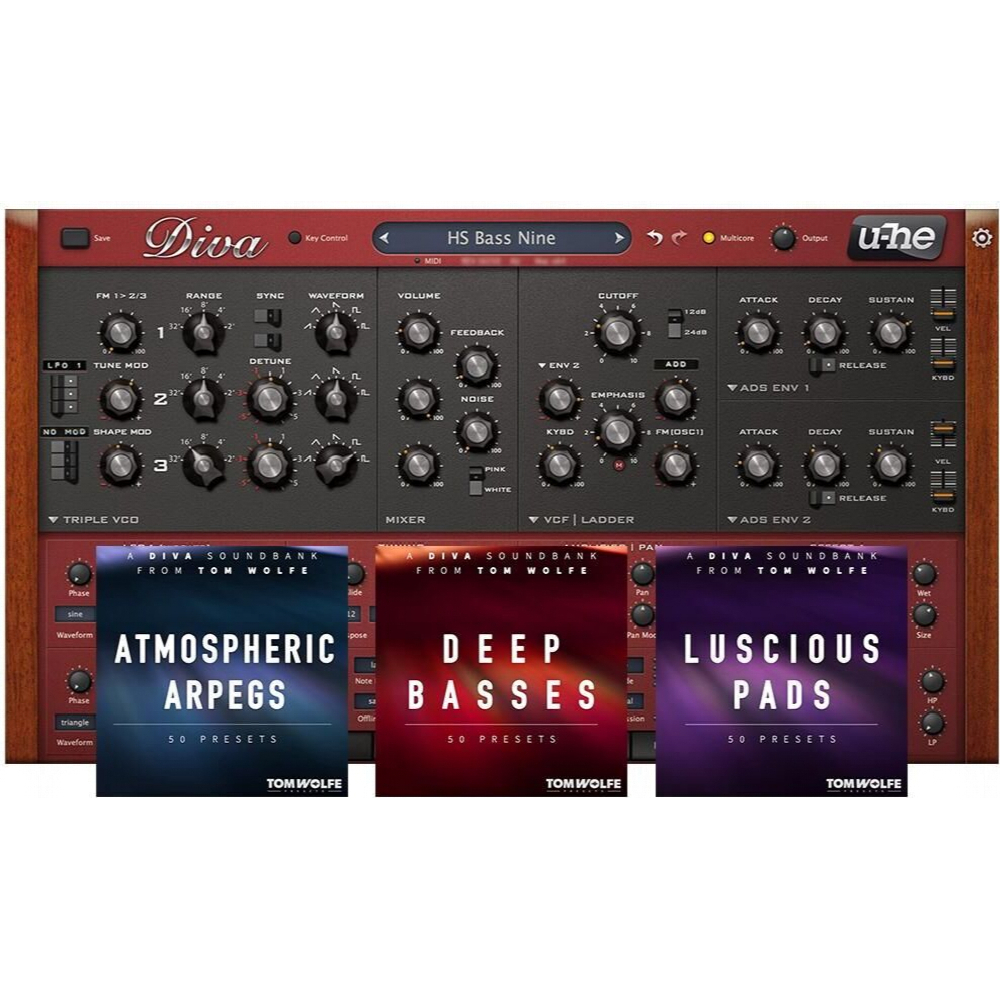 u-He Diva Tom Wolfe Bundle