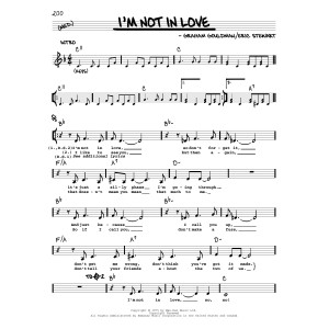 I'm Not In Love