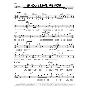 If You Leave Me Now