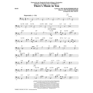 There's Music in You (from Cinderella) (arr. Mac Huff) - Electric Bass