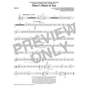 There's Music in You (from Cinderella) (arr. Mac Huff) - Drums