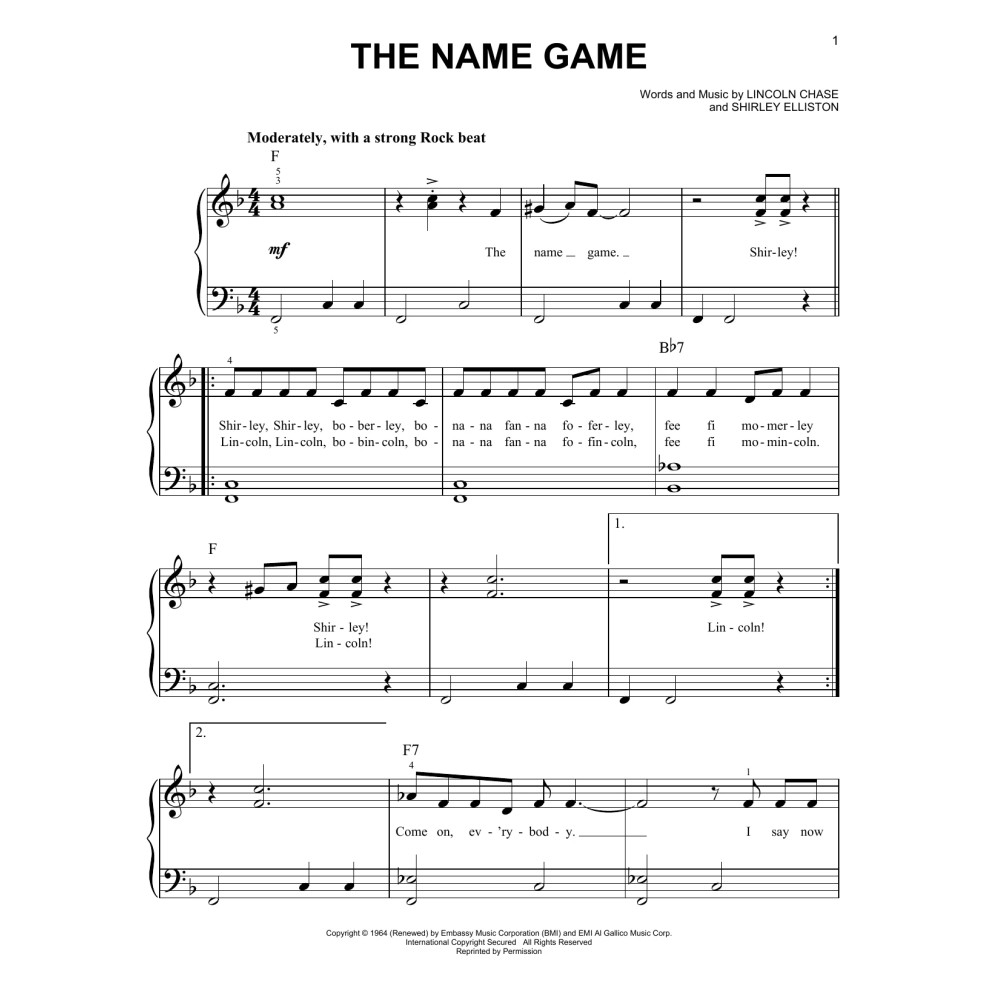 The Name Game