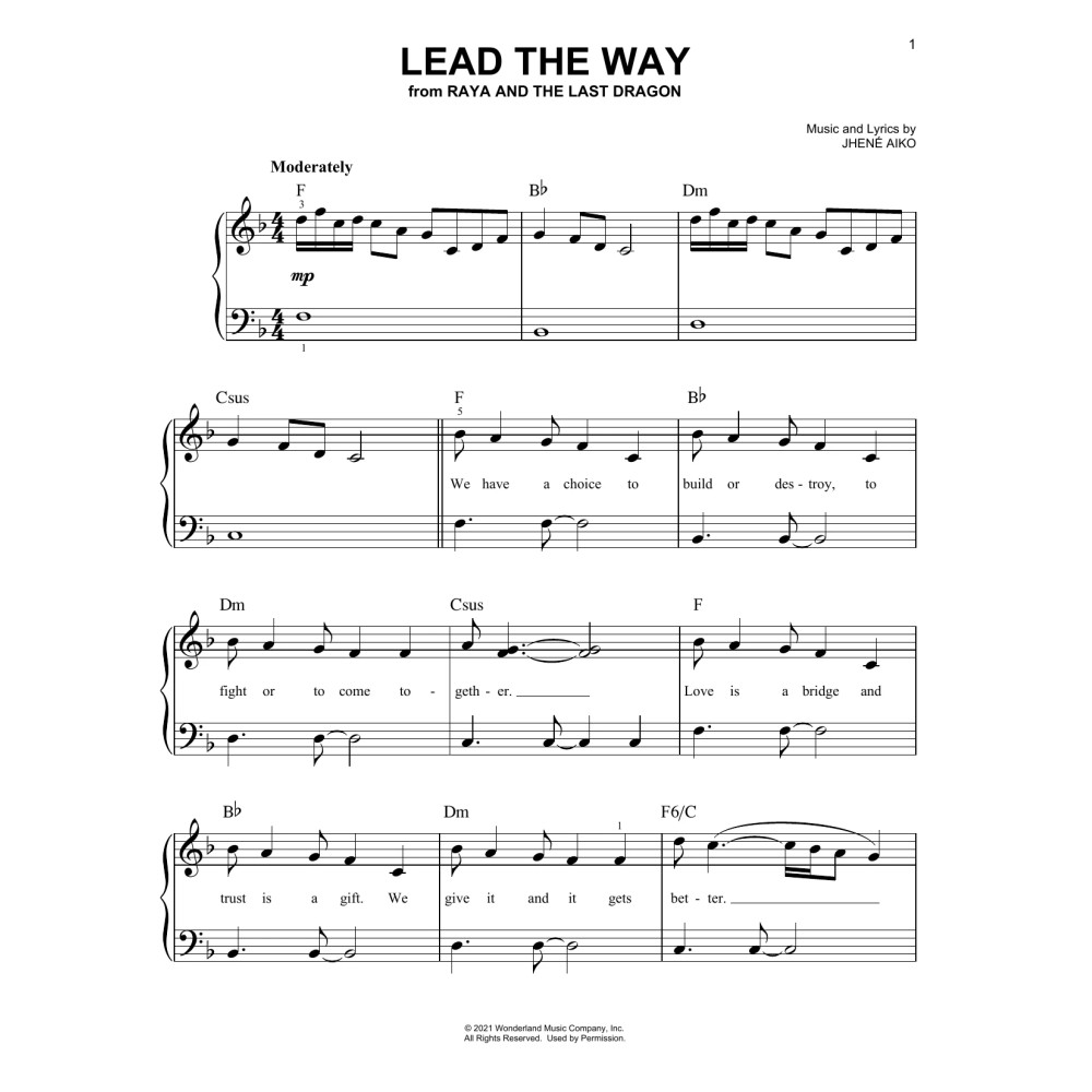 Lead The Way (from Disney's Raya And The Last Dragon)