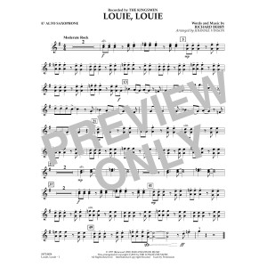 Louie, Louie (arr. Johnnie Vinson) - Eb Alto Saxophone