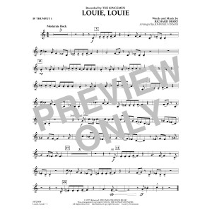 Louie, Louie (arr. Johnnie Vinson) - Bb Trumpet 1