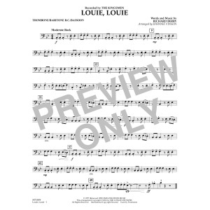 Louie, Louie (arr. Johnnie Vinson) - Trombone/Baritone B.C./Bassoon