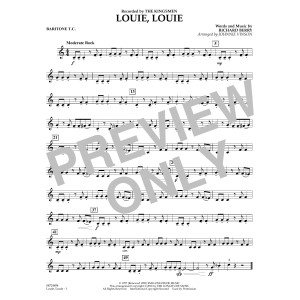 Louie, Louie (arr. Johnnie Vinson) - Baritone T.C.