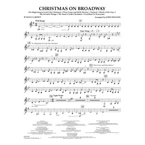 Christmas on Broadway - Bb Bass Clarinet