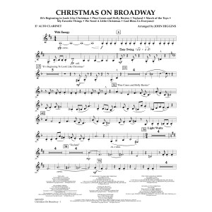 Christmas on Broadway - Eb Alto Clarinet