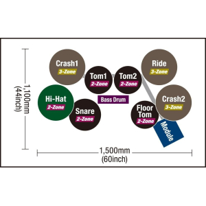 Yamaha DTX8K-MBF - Black Forest