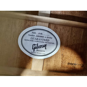 Gibson J-35 Antique Natural 2013