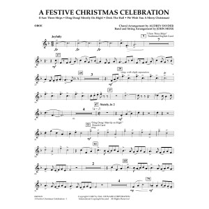 A Festive Christmas Celebration (with opt. choir) - Oboe