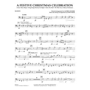 A Festive Christmas Celebration (with opt. choir) - Bassoon