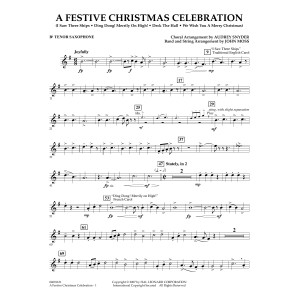 A Festive Christmas Celebration (with opt. choir) - Bb Tenor Saxophone