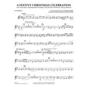 A Festive Christmas Celebration (with opt. choir) - Bb Trumpet 3