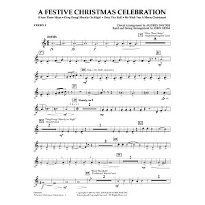 A Festive Christmas Celebration (with opt. choir) - F Horn 2