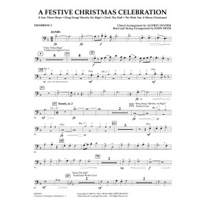 A Festive Christmas Celebration (with opt. choir) - Trombone 2