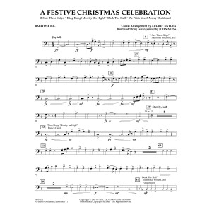 A Festive Christmas Celebration (with opt. choir) - Baritone B.C.