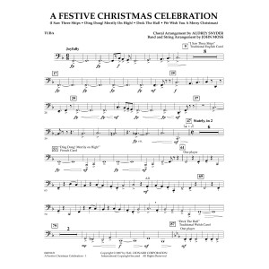 A Festive Christmas Celebration (with opt. choir) - Tuba