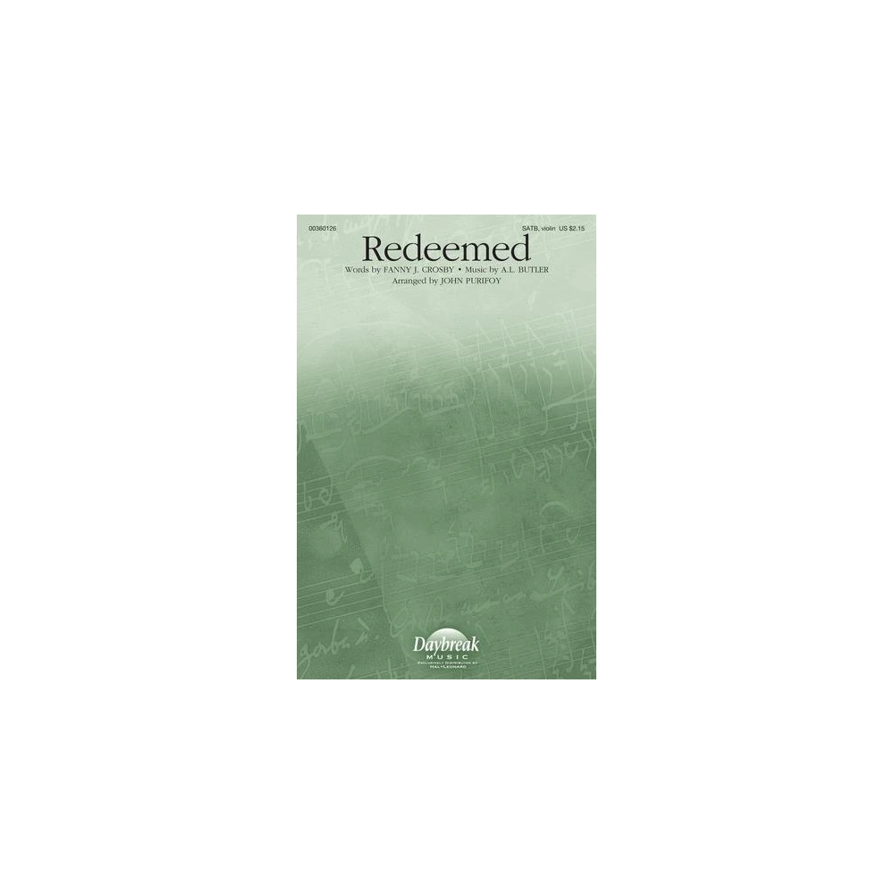 Redeemed (arr. John Purifoy)