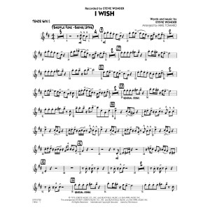 I Wish (arr. Mike Tomaro) - Tenor Sax 2