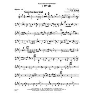 I Wish (arr. Mike Tomaro) - Baritone Sax