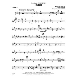 I Wish (arr. Mike Tomaro) - Trumpet 4