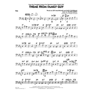 Theme from Family Guy (arr. Roger Holmes) - Bass