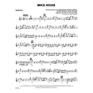 Brick House (arr. Paul Murtha) - Tenor Sax 2