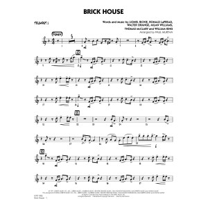 Brick House (arr. Paul Murtha) - Trumpet 1