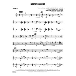 Brick House (arr. Paul Murtha) - Trumpet 2