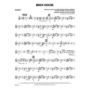 Brick House (arr. Paul Murtha) - Trumpet 3