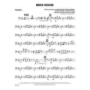Brick House (arr. Paul Murtha) - Trombone 3