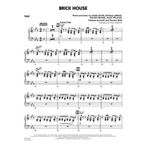 Brick House (arr. Paul Murtha) - Piano