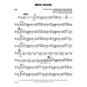 Brick House (arr. Paul Murtha) - Bass