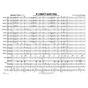 If I Didn't Have You (arr. John Berry) - Conductor Score (Full Score)