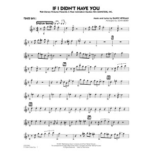 If I Didn't Have You (arr. John Berry) - Tenor Sax 1