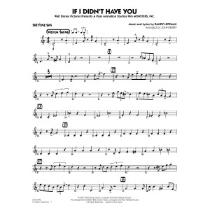 If I Didn't Have You (arr. John Berry) - Baritone Sax