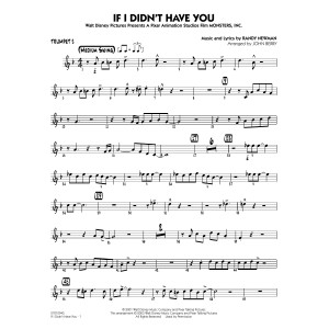 If I Didn't Have You (arr. John Berry) - Trumpet 2