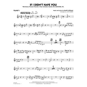 If I Didn't Have You (arr. John Berry) - Trumpet 3