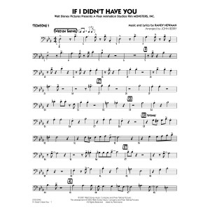 If I Didn't Have You (arr. John Berry) - Trombone 3